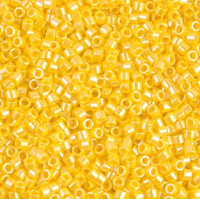 Miyuki delica Beads 11/0 - Opaque canary luster DB-1562